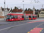 VBL - Trolleybus Nr.240 unterwegs auf der Linie 1 in Luzern am 28.03.2016