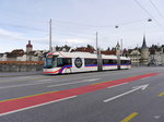 VBL - Trolleybus Nr.241 unterwegs auf der Linie 1 in Luzern am 28.03.2016