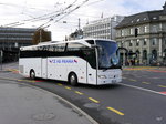 Mercedes Tourismo Reisebus unterwegs in der Stadt Luzern am 28.03.2016