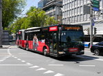 VBL - Mercedes Citaro Nr.160  LU  15023 unterwegs auf der Linie 7 in der Stadt Luzern am 21.05.2016