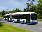 VBL - Trolleybus Nr.204 unterwegs auf der Linie 8 in der Stadt Luzern am 21.05.2016