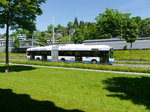 VBL - Trolleybus Nr.207 unterwegs auf der Linie 6 in der Stadt Luzern am 21.05.2016