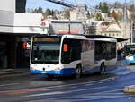 VBL - Mercedes Citaro Nr.619  LU 15008 unterwegs auf der Linie 11 in Luzern am 09.12.2017