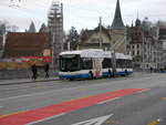 VBL - Trolleybus Nr.218 unterwegs auf der Linie 7 in Luzern am 03.02.2018