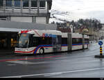 VBL - Hess Trolleybus Nr.406 unterwegs in Luzern am 30.12.2021