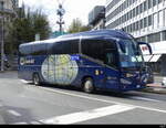Scania IRITAZ i6s Reisebus unterwegs in der Stadt Luzern am 23.10.2022