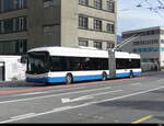 VBL - Hess Trolleybus Nr.217 unterwegs auf der Linie 7 in Luzern am 23.10.2022