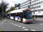 VBL - Hess Trolleybus Nr.234 unterwegs auf der Linie 1 in Luzern am 23.10.2022