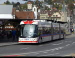 VBL - Hess Trolleybus Nr.420 unterwegs auf der Linie 8 in Luzern am 23.10.2022