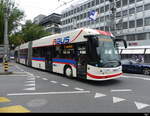 VBL - Hess Trolleybus Nr.403 unterwegs auf der Linie 2 in Luzern am 27.07.2023