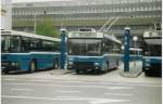 Aus dem Archiv: VBL Luzern Nr. 260 NAW/R&J-Hess Trolleybus am 23. April 1996 Luzern, Bahnhof