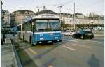 Aus dem Archiv: VBL Luzern Nr. 172 Volvo/Hess Gelenktrolleybus am 30. Dezember 1999 Luzern, Schwanenplatz