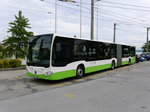 TransN - Mercedes Citaro Nr.373  NE 146373 Abgestellt im Areal des Bus/Tram Depot in Neuchâtel am 22.05.2016