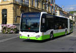 TransN - Mercedes Citaro Nr.266  NE 223266 unterwegs in Neuchâtel am 03.05.2022