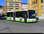 TransN - Mercedes Citaro Nr.436  NE 220436 unterwegs in der Stadt La Chaux de Fonds am 28.01.2024