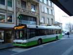 transN, La Chaux-de-Fonds - Nr. 213/NE 89'213 - Volvo (ex TN Neuchtel Nr. 213) am 29. Dezember 2012 in Neuchtel, Place Pury