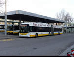 vb/sh - Hess Trolleybus Nr.103 bei den Bushaltestellen beim Bahnhof Schaffhausen am 05.02.2021