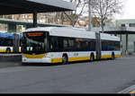 vb/sh - Hess Trolleybus Nr.107 bei den Bushaltestellen beim Bahnhof Schaffhausen am 05.02.2021