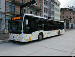 VB SH - Mercedes Citaro Nr.222 SH 54322 bei den Bushaltestellen vor dem Bahnhof Schaffhausen am 26.09.2025
