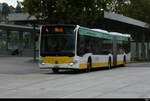 VB SH - Mercedes Citaro Nr.12 SH 38012 bei den Bushaltestellen vor dem Bahnhof Schaffhausen am 26.09.2025
