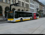 VB SH - Mercedes Citaro Nr.15  SH 38015 bei den Bushaltestellen vor dem Bahnhof Schaffhausen am 26.09.2025