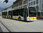 VB SH - Mercedes Citaro Nr.15  SH 38015 bei den Bushaltestellen vor dem Bahnhof Schaffhausen am 26.09.2025