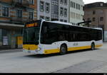 VB SH - Mercedes Citaro Nr.17  SH 38017 bei den Bushaltestellen vor dem Bahnhof Schaffhausen am 26.09.2025