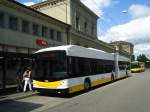 VBSH Schaffhausen - Nr. 101 - Hess/Hess Gelenktrolleybus am 14. September 2011 beim Bahnhof Schaffhausen