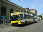 VBSH Schaffhausen - Nr. 115 - NAW/Hess Gelenktrolleybus am 25. September 2011 beim Bahnhof Schaffhausen