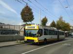 VBSH Schaffhausen - Nr. 115 - NAW/Hess Gelenktrolleybus am 25. September 2011 beim Bahnhof Schaffhausen