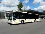 Schaffhausen Bus - Mercedes Citaro  Nr.19  SH  54319 unterwegs auf der Linie 23 bei den Bushaltestellen in Schaffhausen am 26.08.2012