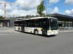 Schaffhausen Bus - Mercedes Citaro  Nr.20  SH  54320 unterwegs auf der Linie 24 bei den Bushaltestellen in Schaffhausen am 26.08.2012