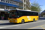 Postauto - Iveco Irisbus Crossway  VS 33100 unterwegs in Sion am 10.04.2025