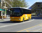 Postauto - Iveco Irisbus Crossway VS 106000 unterwegs in Sion am 10.04.2025