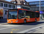 RBS - Mercedes Citaro  Nr.4225  BE 528806 vor dem Bhf.