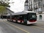 VBSG - Trolleybus Nr.172 unterwegs auf der Linie 1 in der Stadt St.