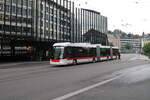 VBSG/St.Gallerbus Nr. 141 (Hess lighTram® 25DC) am 10.9.2021 beim Bahnhof