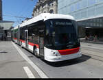 VBSG - Hess Trolleybus Nr.133 unterwegs in St. Gallen am 12.06.2022