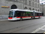 VBSG - Hess Trolleybus Nr.113 unterwegs auf der Linie 6 beim Bhf. St. Gallen am 21.01.2024