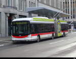 VBSG - Hess Trolleybus Nr.181 unterwegs auf der Linie 5 beim Bhf. St. Gallen am 21.01.2024