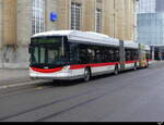 VBSG - Hess Trolleybus Nr.192 unterwegs auf der Linie 1 beim Bhf. St. Gallen am 21.01.2024