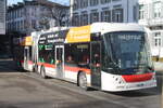 St.Gallerbus Nr. 108 (Hess lighTram®19) am 27.1.2026 in St.Gallen, Poststrasse