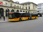 Postauto - MAN Lion`s City  ZH  186956 vor dem Bahnhof in Winterthur am 11.05.2016