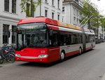Stadtbus Winterthur - Solaris Trolleybus Nr.172 unterwegs auf der Linie 1 in Winterthur am 11.05.2016