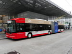 Stadtbus Winterthur - Hess Trolleybus Nr.123 unterwegs auf der Linie 2 in Winterthur am 11.05.2016