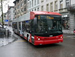 Stadtbus Winterthur - Trolleybus Nr.111 unterwegs auf der Linie 1 in Winterthur am 25.10.2016