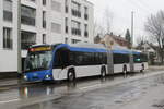 Solaris Trollino 24 Metro Style auf Probefahrt bei Stadtbus Winterthur.