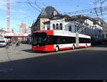 Stadtbus Winterthur - Hess Trolleybus Nr.118 unterwegs in Winterthur am 05.02.2021