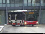 Stadtbus Winterthur - MAN Lion`s City Nr.235  ZH 661235 unterwegs bei leichtem Schneefall in Winterthur am 2023.01.22