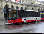 Stadtbus Winterthur - MAN Lion`s City Nr.236  ZH 602236 unterwegs bei leichtem Schneefall in Winterthur am 2023.01.22